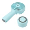 Handheld Misting Fan Quiet 2000mAh 3 Wind Speed 2 Spray