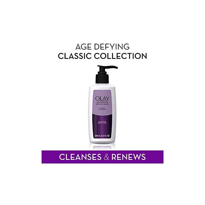 Olay Age Defying Classic Facial Cleanser 6.8 Fl Oz (Pack