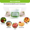 100% Compostable Large Gallon Zip Bag | ECO-Friendly Food Storage
