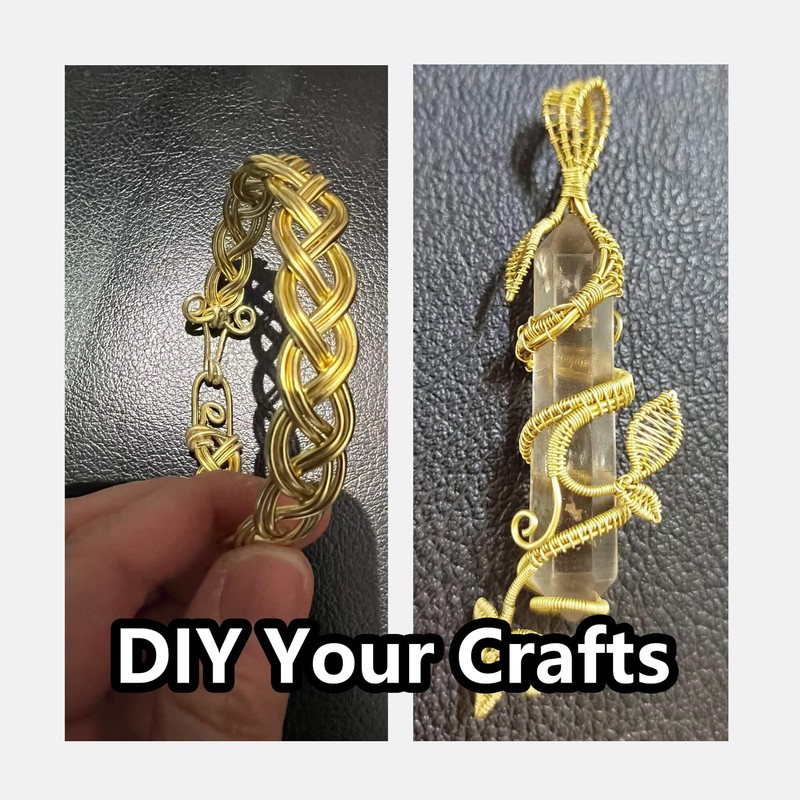 ZDLSDL Brass Wire, Brass Wire 1 mm, Brass Wire Diameter