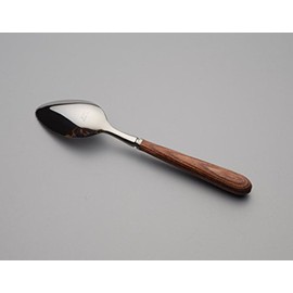 ALFACT Alsace Grapefruit Spoon, Wooden Handle, 18-8 Stainless Steel, Made in Japan, Tsubamichi Arazawa Seisakusho, Alphact Cutlery