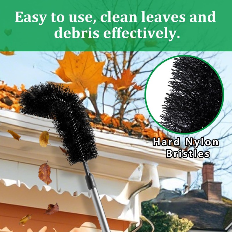 Gutter Cleaning Tools from The Ground, RV Rain Gutter Cleaning