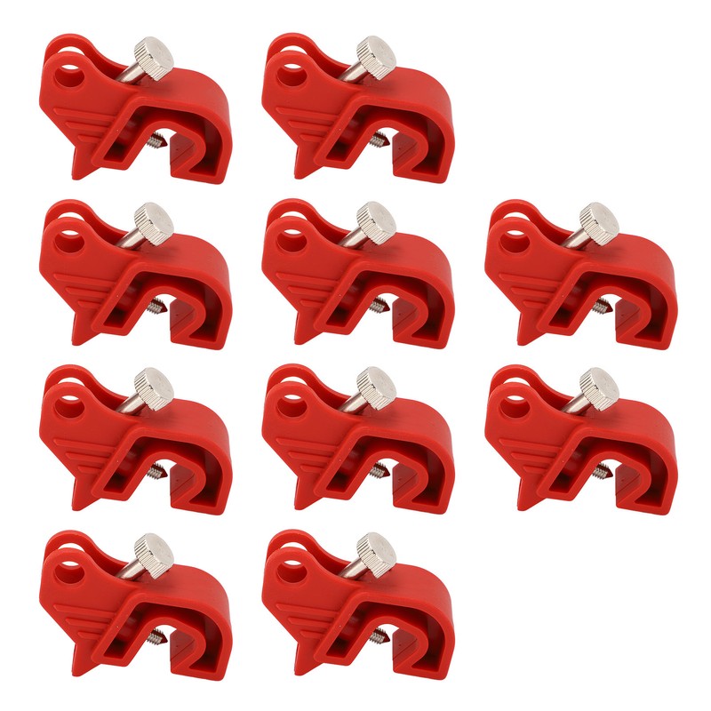 10Pcs Circuit Breaker Lockout Device Multifunctional Universal Circuit Breaker Safety