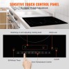 Induction Cooktop 1800W 12'' Electric Touch Screen Ceramic Surface 4