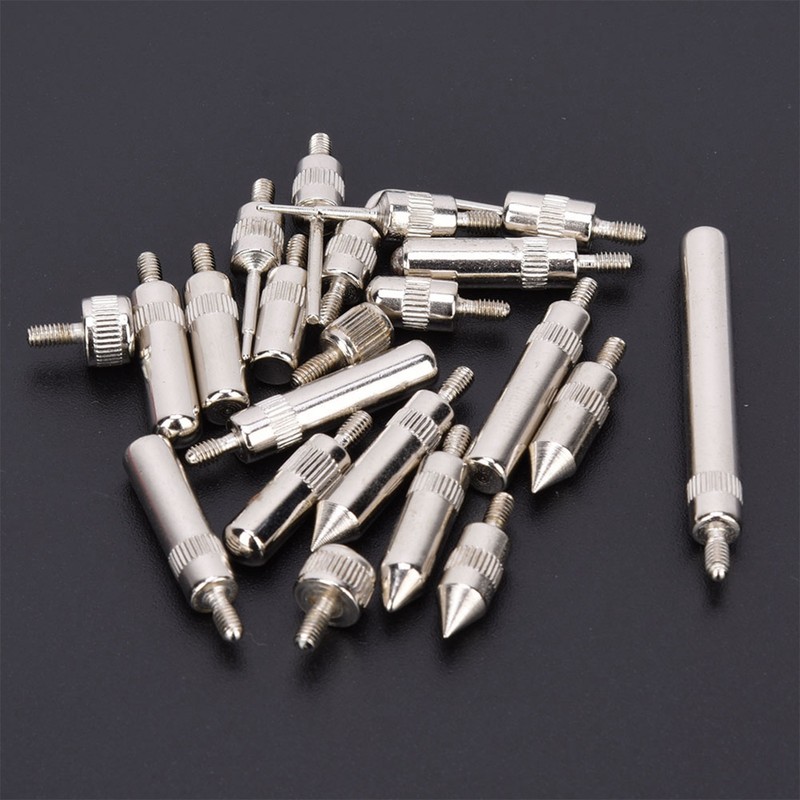 22 Pcs Pointed Tip Dial Gauge Indicator Replacement Measuring Point