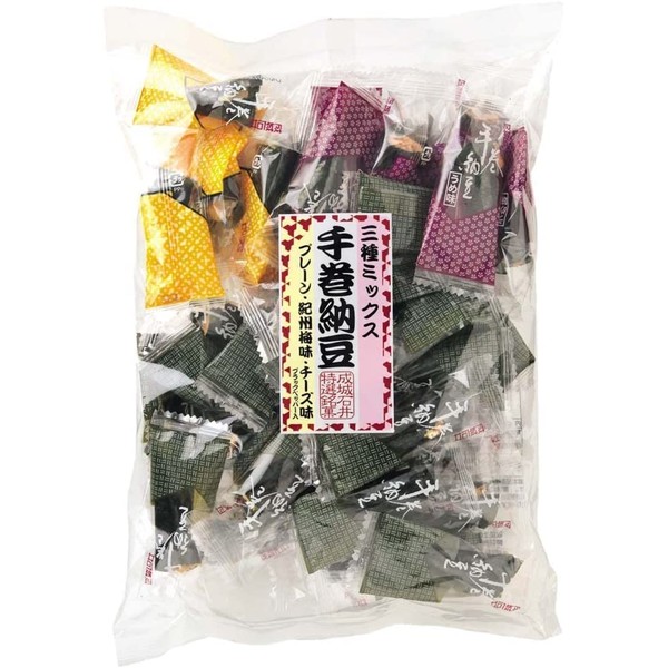 Seijo Ishii Hand-Rolled Natto Mix 3 Types 5.3 oz (150 g)