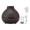 400ml Aromatherapy Humidifier Onion Wood Grain Aroma Humidifier Colorful Light