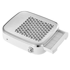 Makartt Nail Dust Collector: Rechargeable Fan Nail Extractor Vacuum with Reusable Filter, 4000 RPM Powerful Suction, Adjustable Speed Portable for Manicure Salon Home (Sylvee)