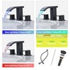 Bathroom faucets 3 Hole Widespread Modern Bathroom Sink Faucet 8