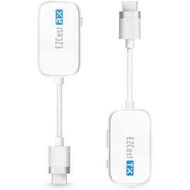 Transmisor y receptor HDMI inalámbrico, kit extensor HDMI inalámbrico de 98 pies/30 m, 1080 p a 60 Hz, adaptador de visualización HDMI a HDMI para transmitir video y audio a TV, proyector/monitor