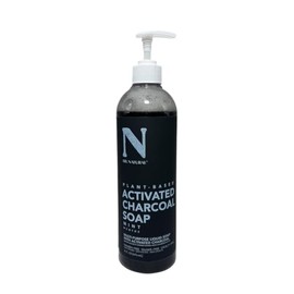 Dr. Natural Jabón Liquido Facial y para Cuerpo con Carbón Activado  Exfoliante Corporal y Facial  Natural, Vegano y Orgánico  Hecho de Plantas Con... 