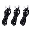 Vthahaby Telephone line(3 Pack) RJ45 to RJ11 Adapter Converter Cable