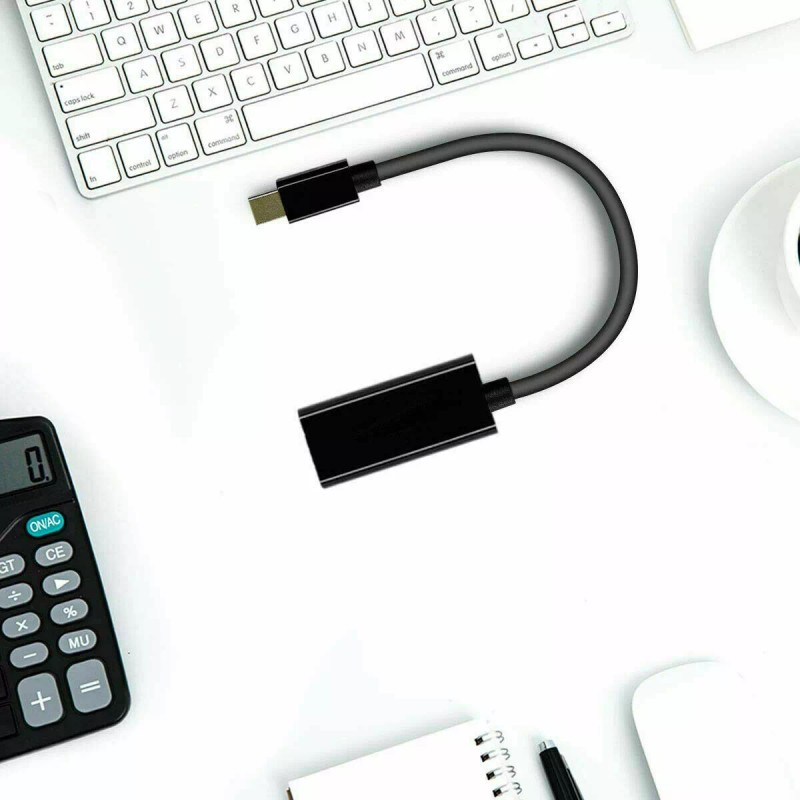 Unbranded/Generic Thunderbolt/Mi - MINI DP to HDMI Black