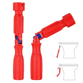 Toilet Seat Fitting Tool - Universal Toilet seat Installation Key, Toilet Seat Repair Wrench, 10/13/17mm Professional Universal Plastic High-Strength Installation Key (1 Pack)