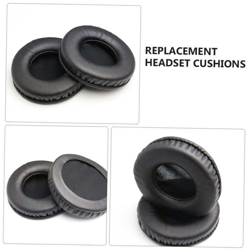 CAXUSD Quality Material Headphone Covers Comfortable Round Headphone Sleeves Earpads