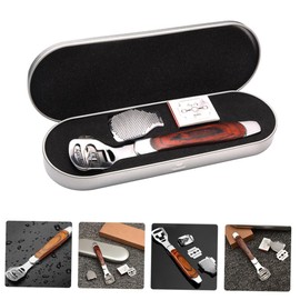 BIUDECO Foot Care File Exfoliating Pedicure Tool Foot Scraper Kit for Callus Removal Box for Home Use