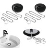 3 Pcs Sink Plug Replacement, Bath Plug Replacement, Bath Plug