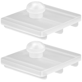 Flap Weir Rubber Stopper 85016600 Compatible with Pentair Admiral S15 & S20 Skimmers for Pools and Spas, Pool Skimmer Door Flap Replacement Stopper for Noise-Free Operation (2 Pack)