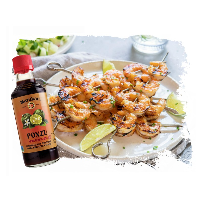 Marukan Ponzu Sudachi Soy Citrus Dressing (brown label), 12 Ounce