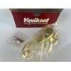 Kwikset 488LL RH 3 LIDO LH Dummy Door Handle Polished Brass