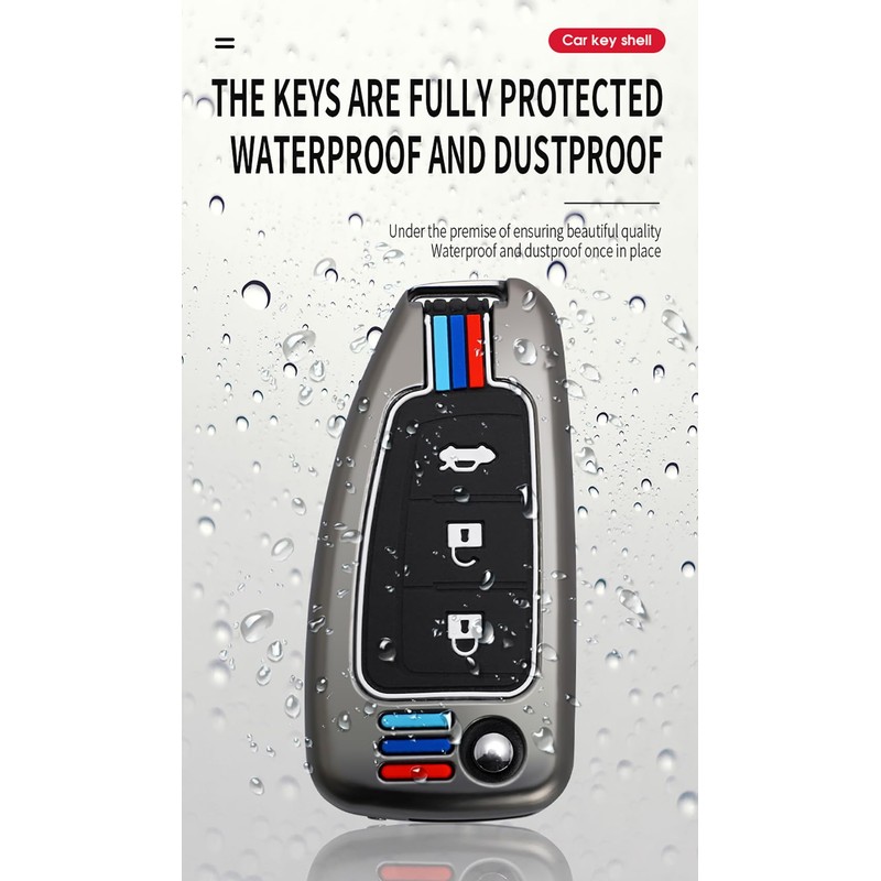TECART Key Fob Case Protection Shell Accessories Fit For Nissan