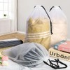 ICHIDO 30Pcs Bolsa para Zapatos, Bolsa de Viaje Esmerilado Transparente