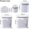GENHY 5Pcs Mesh Laundry Bags, Durable and Breathable, Materials, Fine