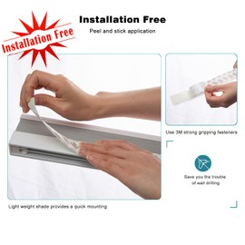 Changshade Cordless Blackout Cellular Shade, Tools-Free Honeycomb Shade for Bedroom, Kitchen, Children Room, Bathroom, Room Darkening Pleated Window Shade, 27 inches Wide, White CEL27WT72A