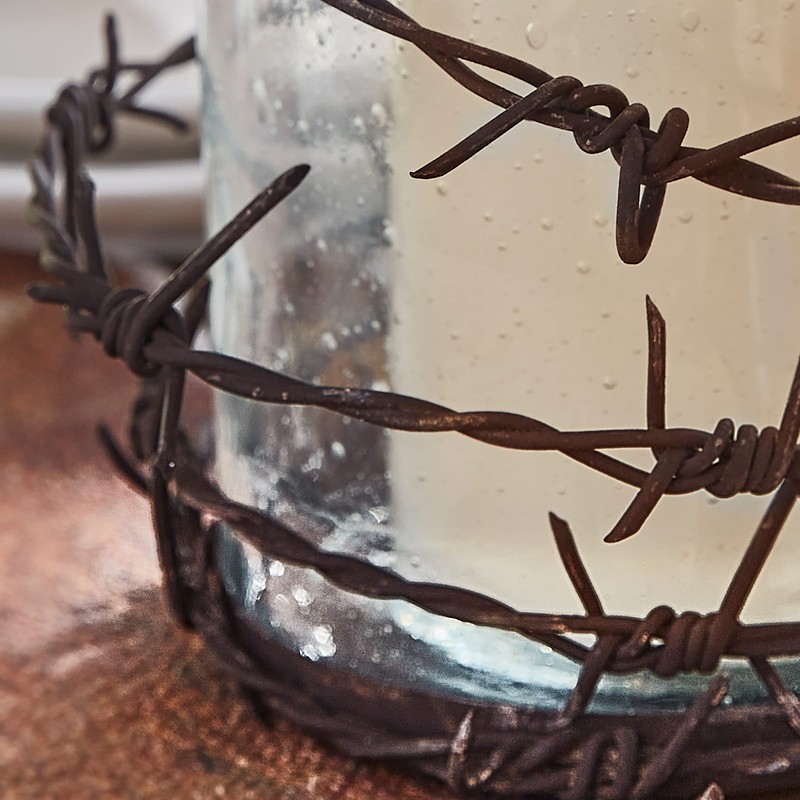 Park Designs Barbed Wire Pillar Holder