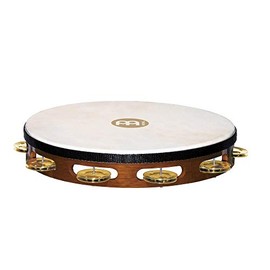 Meinl Headed Wood Tambourines with Brass Jingles