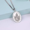 WIOY St. Saint Christopher Medal Pendant Necklace 925 Sterling Silver