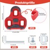 Compatible with Look Keo Bike Pedals 3-Hole Grip Blade 2
