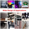 YIXISI 110 PCS ABS Round Spacer Assortment Kit, for M6