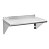 Hally Stainless Steel Shelf 12 x 60 Inches 315 lb,