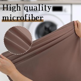 ZPECC Travel Laundry Bag 24 Pack,Bulk Extra Large Heavy Duty Bags, Durable Dirty Clothes Organizer With Drawstring, Fit a Basket or Hamper (40" X 30",Coffee)