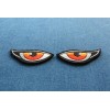 Ivamis Orange Eyes Patches- 2x0.8 inch - P6237