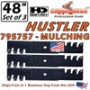 For Hustler COPPERHEAD 3-PK 48" HEAVY DUTY HUSTLER MULCHING GATOR