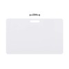 10 x Karteo® Blank Plastic Cards White Horizontal Horizontal with