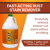 RID-O-RUST Outdoor Liquid Rust Stain Remover, Removes Stains, Calcium, and