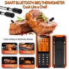 PRAVETTE Smart Bluetooth Meat Thermometer - Long Range Wireless Food