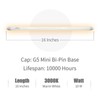 Konideke 16 Inches F10T5 Replacement Bulb Compatible Jasco T5 10