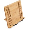 Bamboo Book Stand and Reading Rest – Adjustable – Foldable