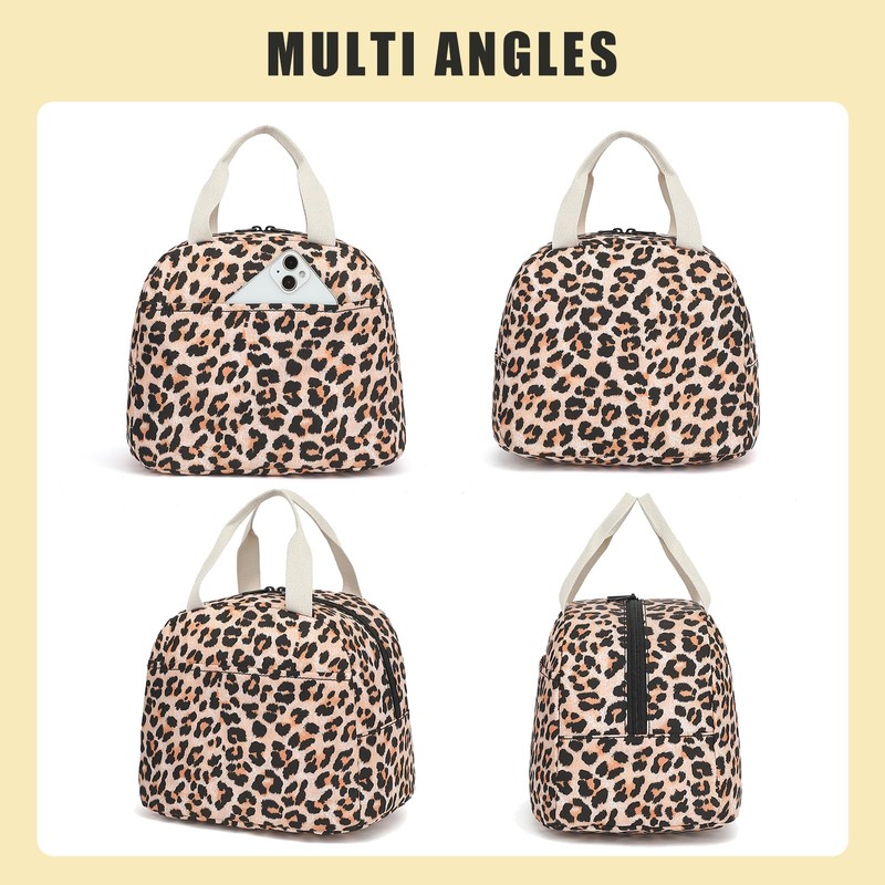 Lunch Bag for Women Grils Reusable Insulated Lunch Box for