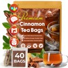 TOG999, Premium 40 Tea Bags - Special Cinnamon Tea, 100%