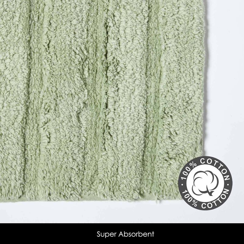 Homescapes Badematte WC Vorleger Spa Supreme 50 x 55 cm