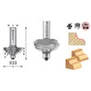 Amana Tool - 54114 Carbide Tipped Ogee Fillet 1/4 Radius