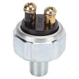 Universal Hydraulic Brake Light Switch Kit Includes 2-3/8in Tube Nut, 2-1/4in Tube Nut, 2-3/16-1/4in Adapter, Car General Brake Modification Kit, Suitable for 3/16 or 1/4 Inch Line