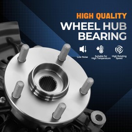 Auto Dynasty Steering Knuckle Wheel Bearing Hub Assembly Compatible with 2012 2013 2014 2015 2016 2017 Toyota Camry 2012-2017, Front Right Side, LK046