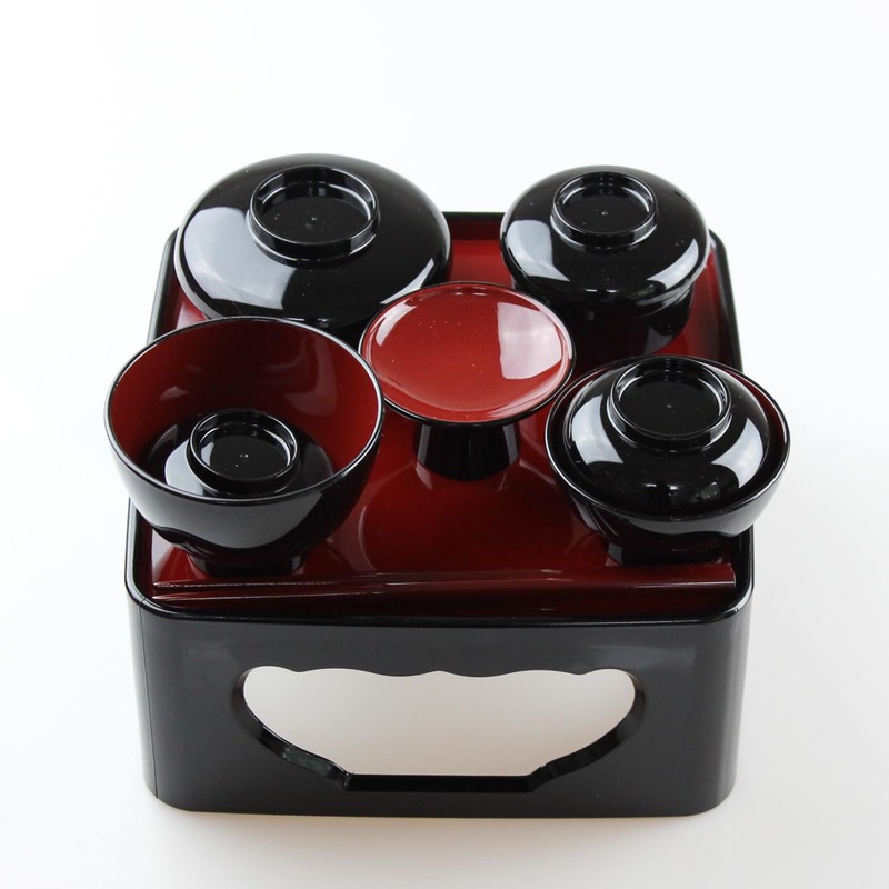 Fujishiro Kogei Japanese Buddhist Utensils, Ritual Services, Lacquerware, Nagamine Dishwasher