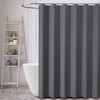 Dynamene Extra Long Shower Curtain - 96 Inch Long Waffle